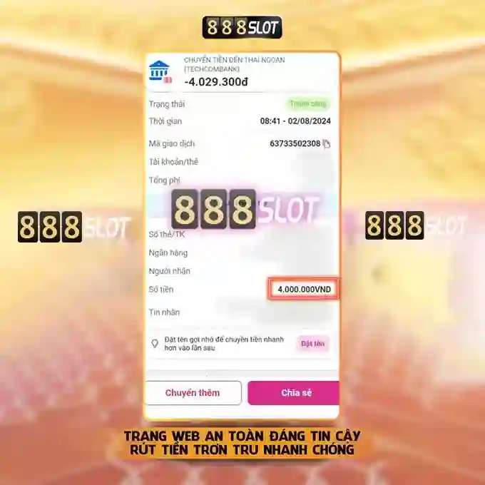 888slot - Đánh giá và Trải nghiệm chơi slot trực tuyến 1 Đăng Nhập